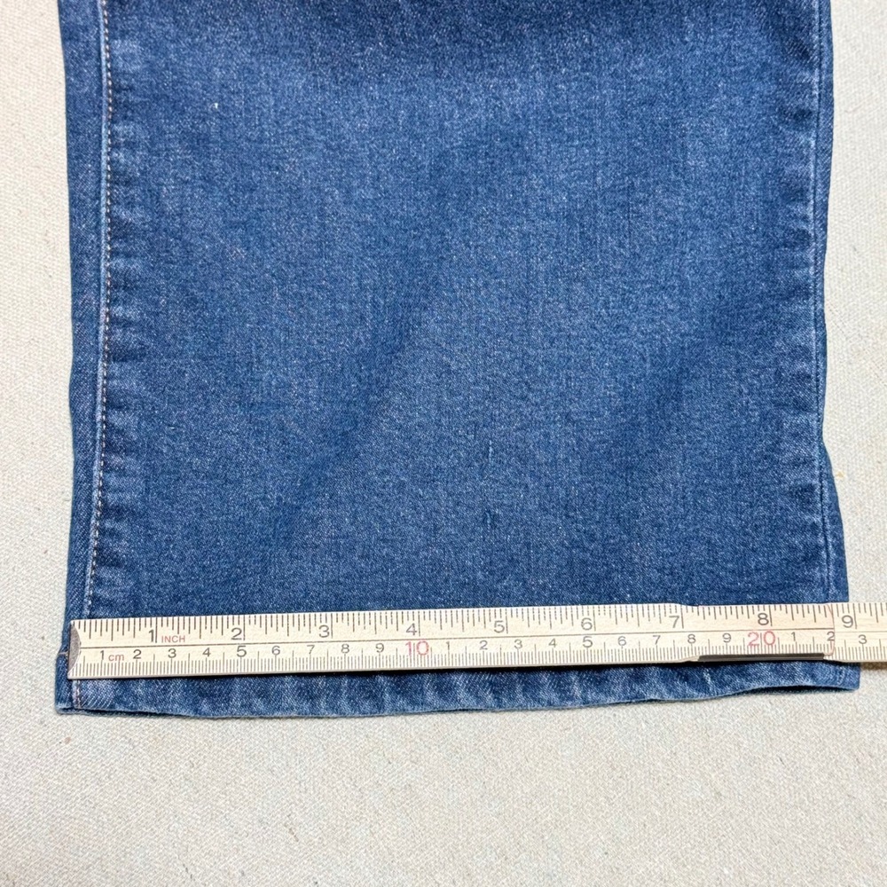 Madewell The Perfect Vintage Wide-Leg Jean 26 Blue Denim Patch Pocket High Rise - Picture 7 of 9